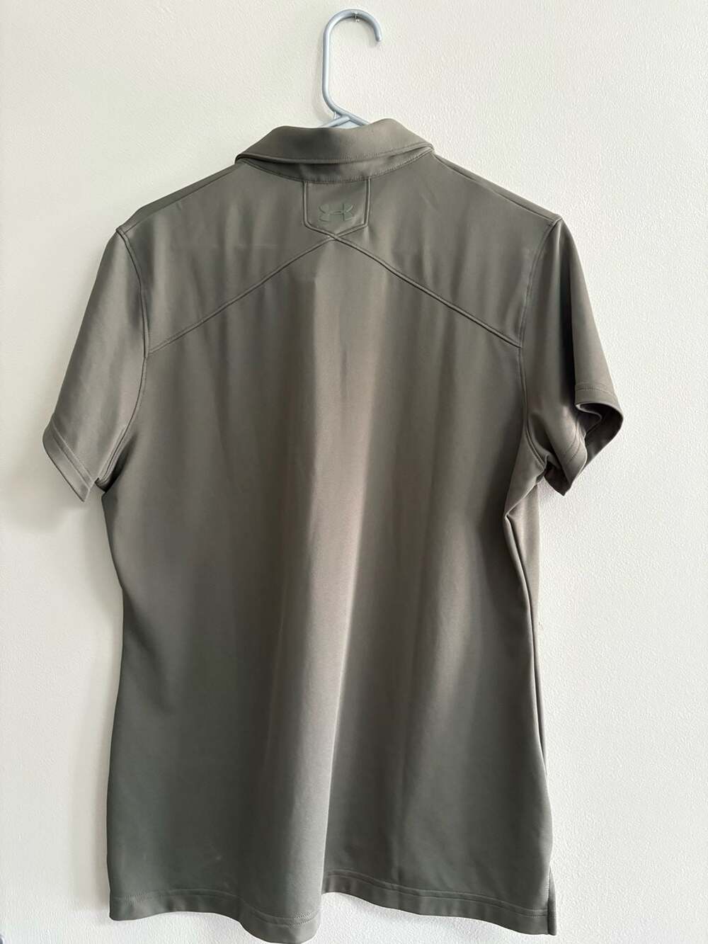 Under Armour Women's Tactical HeatGear Short Sleeve Polo Shirt Olive Drab XL - Picture 3 of 4